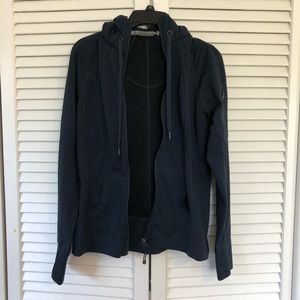 Athleta navy blue performance jacket size M